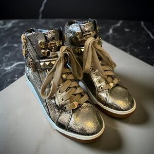 Michael Kors Jet Setter Studded High Top Sneakers